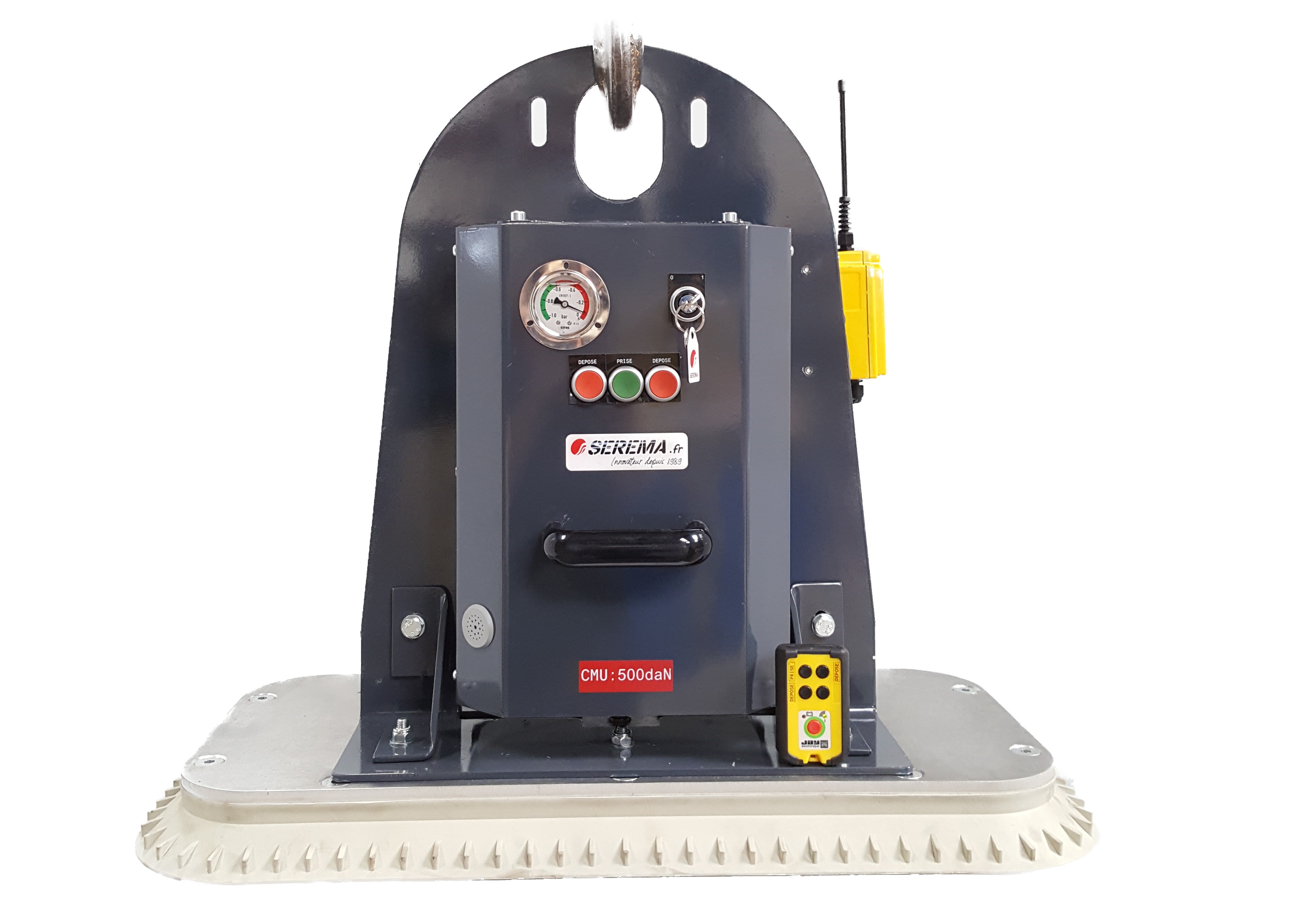 Palonnier à ventouse 500Kg SEREMA